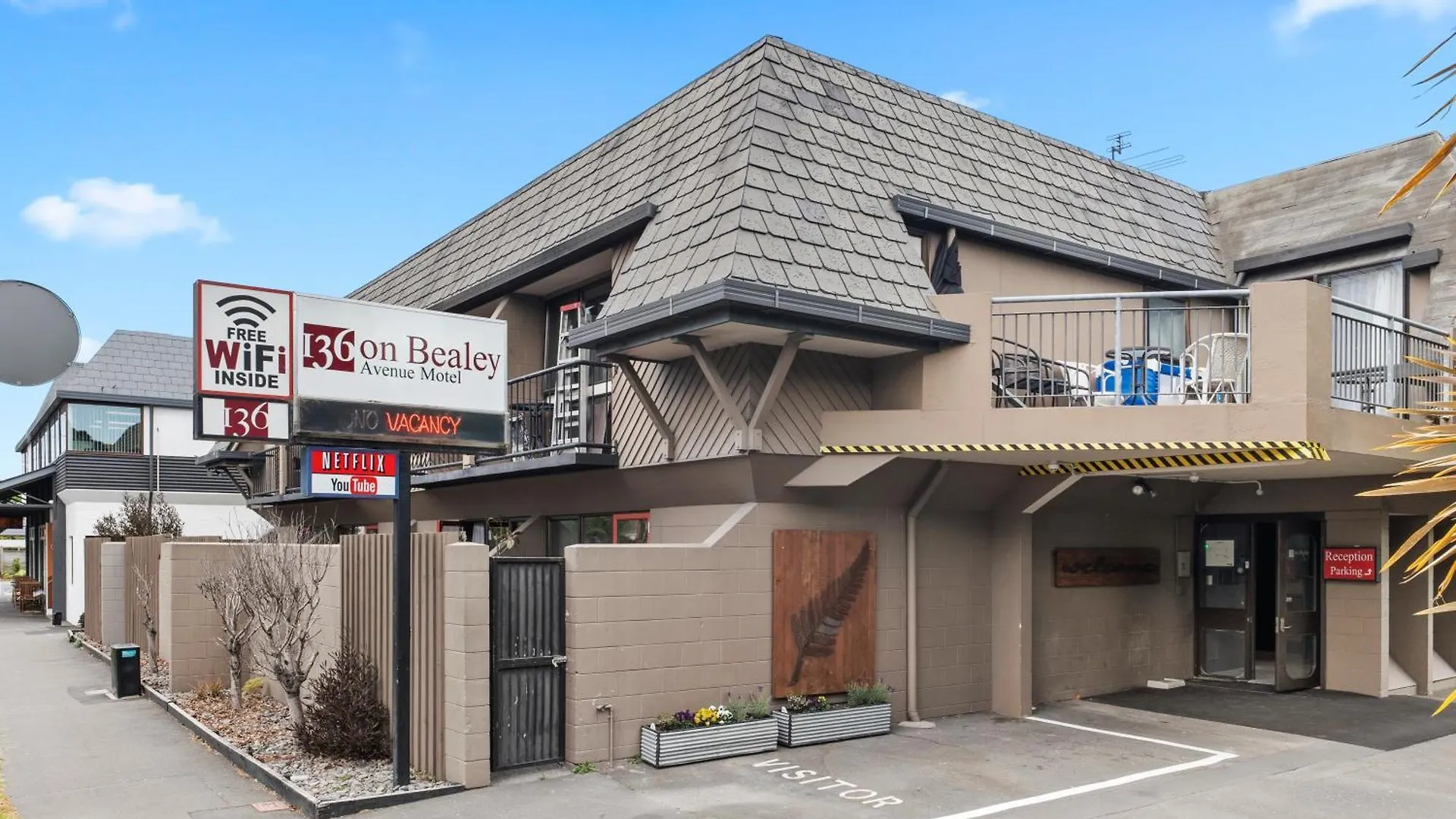 ***  136 On Bealey Motel Christchurch Yeni Zelanda